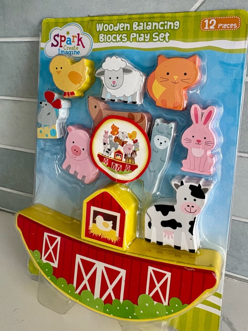 Spark Create Imagine Magic Wooden Blocks Play Set 24month + (11 Pieces)